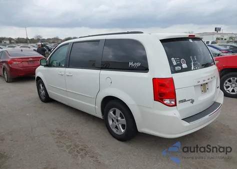2012 Dodge Grand Caravan Sxt from USA, damaged, VIN 2C4RDGCG0CR388418